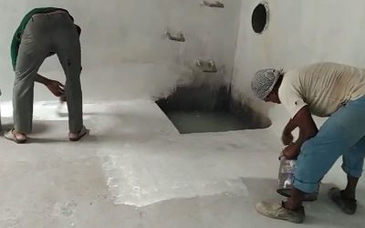 Waterproofing-of-PU-coating-at-Toilet are